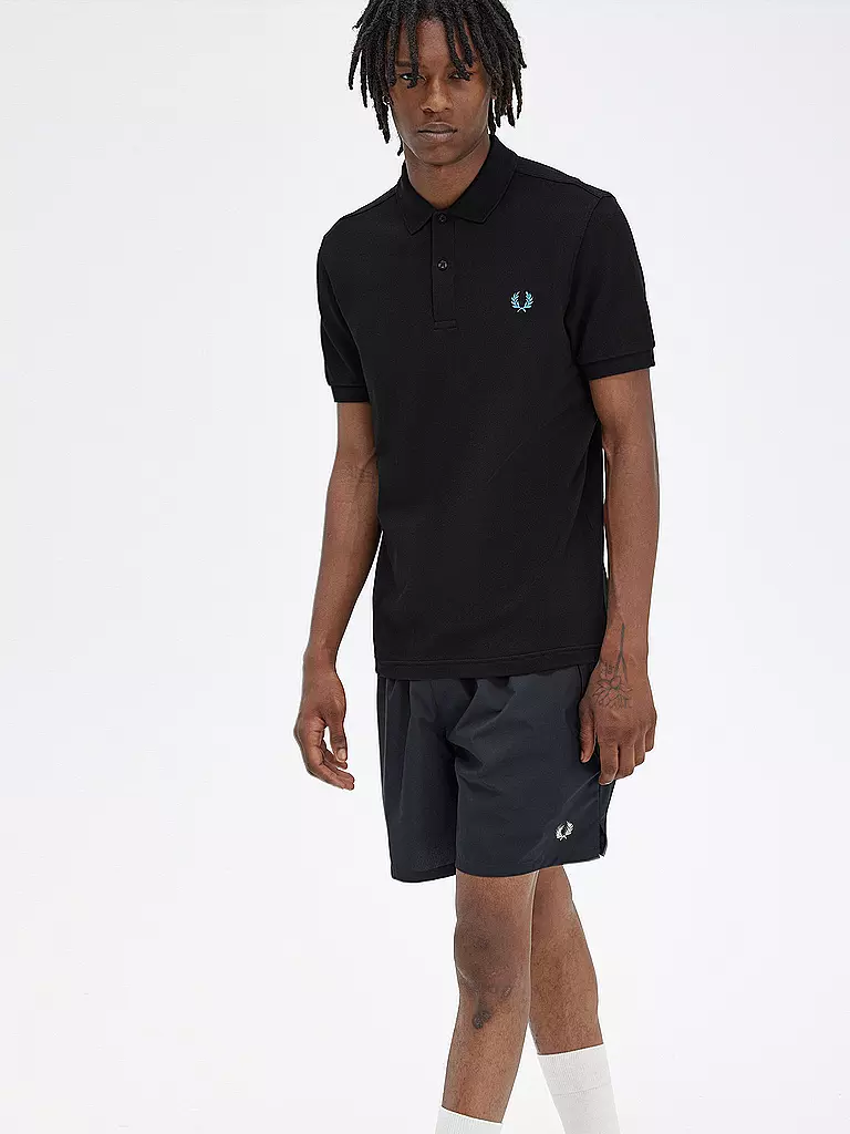 FRED PERRY Poloshirt schwarz