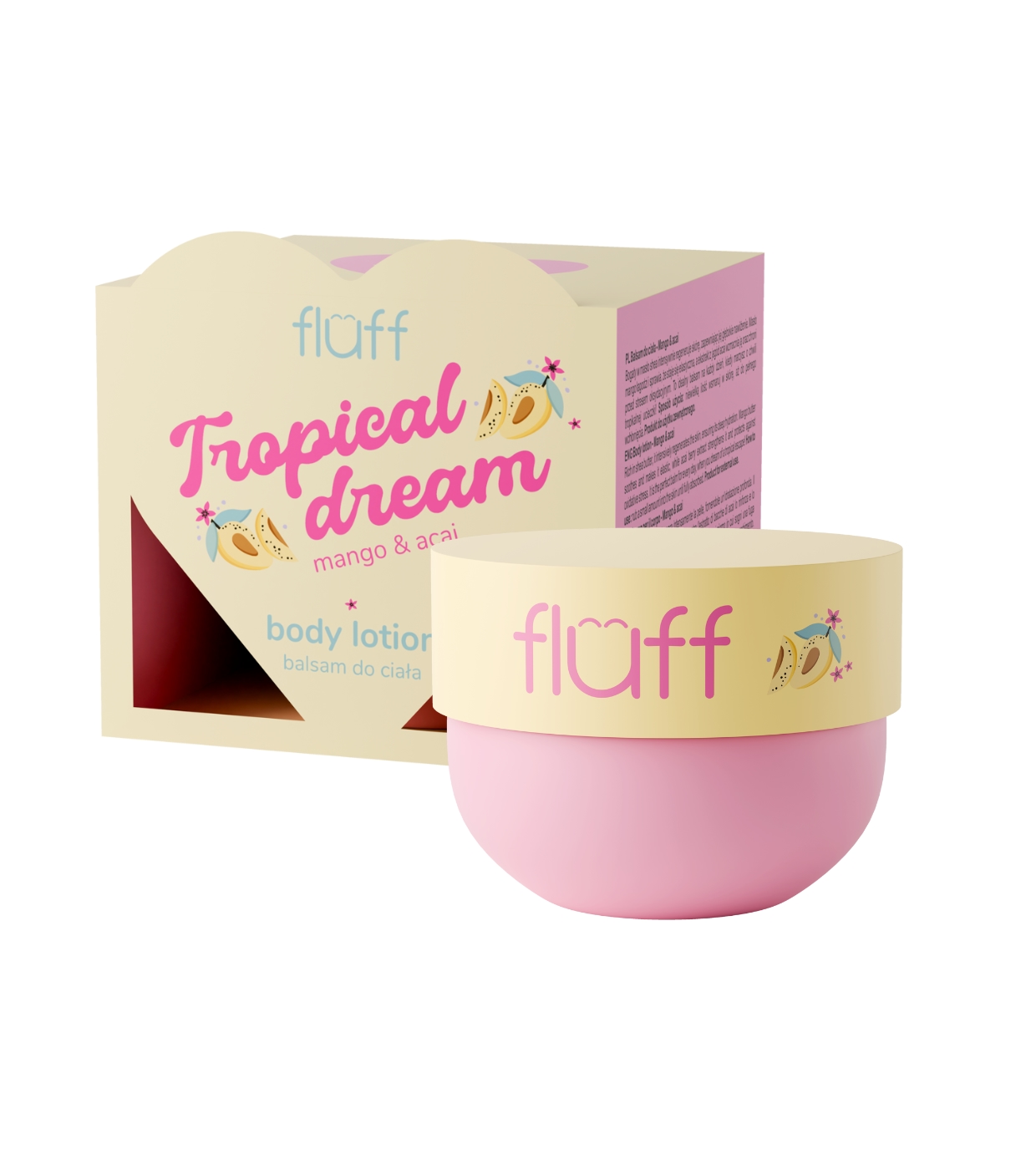 Fluff - Loção Corporal Tropical Dream - Manga e açaí