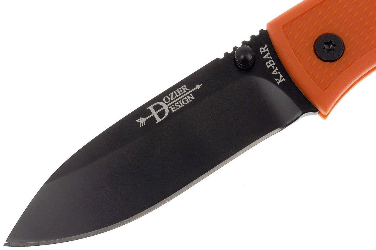 KA-BAR Dozier Folding Hunter Orange 4062BO