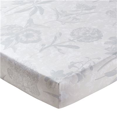 Linge de lit percale à fleurs - BECQUET CRÉATION