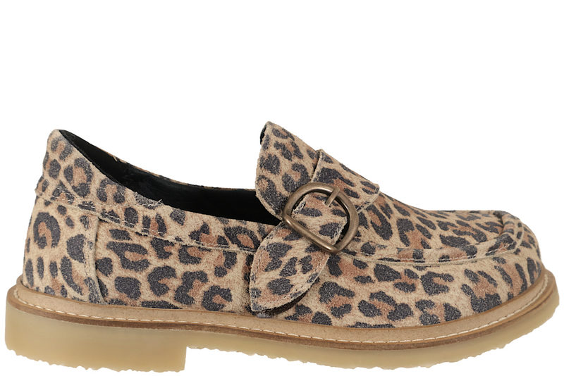 NEW FEET LOAFERS I RUSKIND MED LEOPARDPRINT