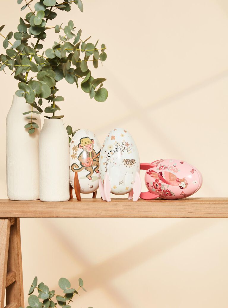 Oeuf Surprise Perles en Bois