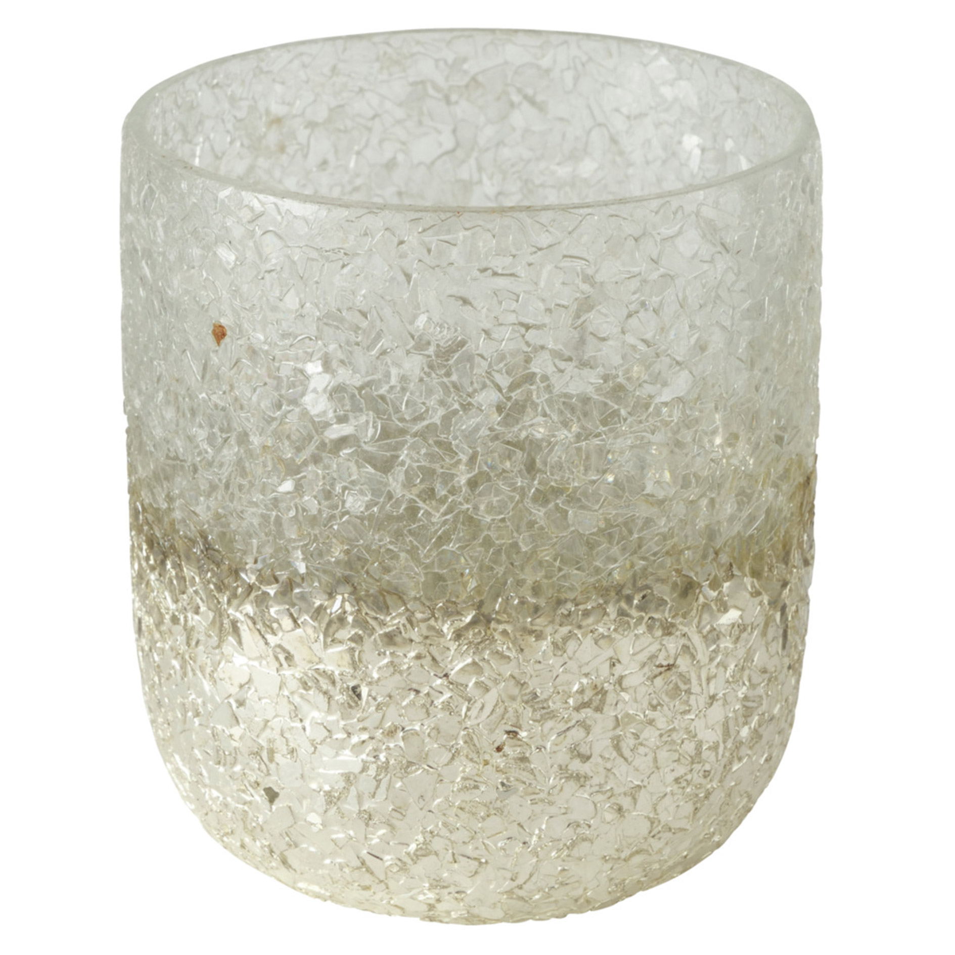 Windlicht - champagner - sortiert - Glas