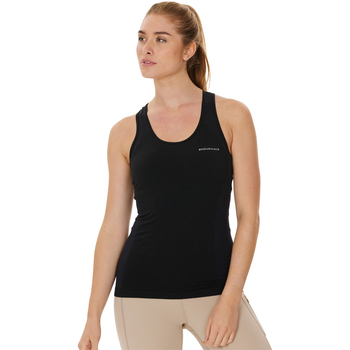Endurance Halen Seamless Løbetop Dame