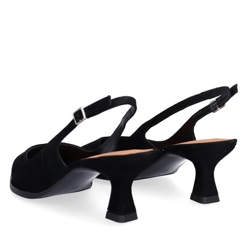 Billi Bi A8089 Højhælede Sko, Black Suede, 38