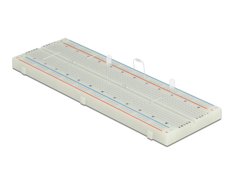 Delock Breadboard 630/200 Kontakte Delock Experimentier-Steckbrett 630/200 Kontakte