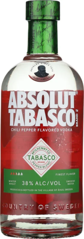 ABSOLUT TABASCO PEPPER BLEND 70CL