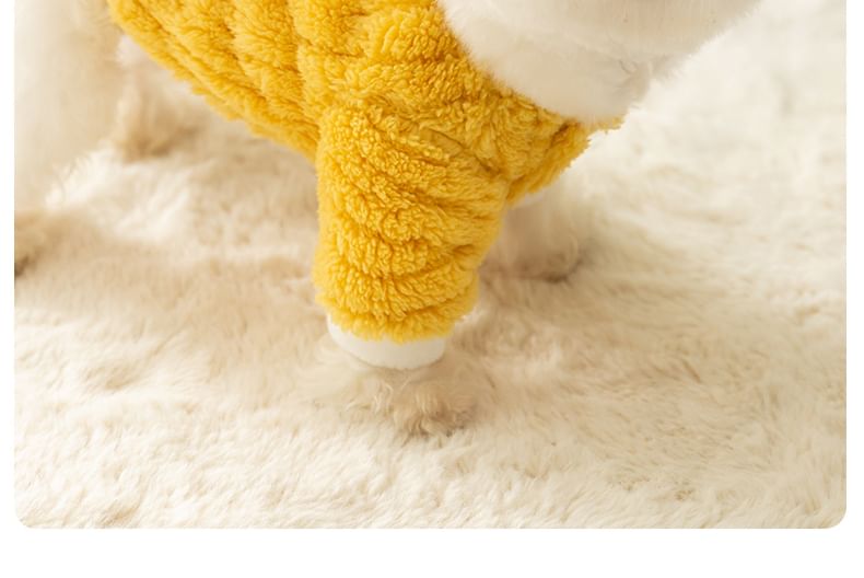Cissilli - Pluche Chenille Huisdiertop (Verschillende Ontwerpen)