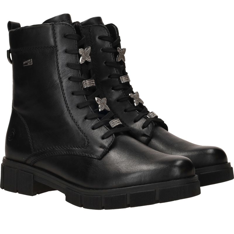 Remonte Veterboots Zwart Dames