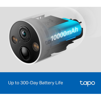 TP-Link Tapo TC425 beveiligingscamera voor buiten 2K QHD met batterij
