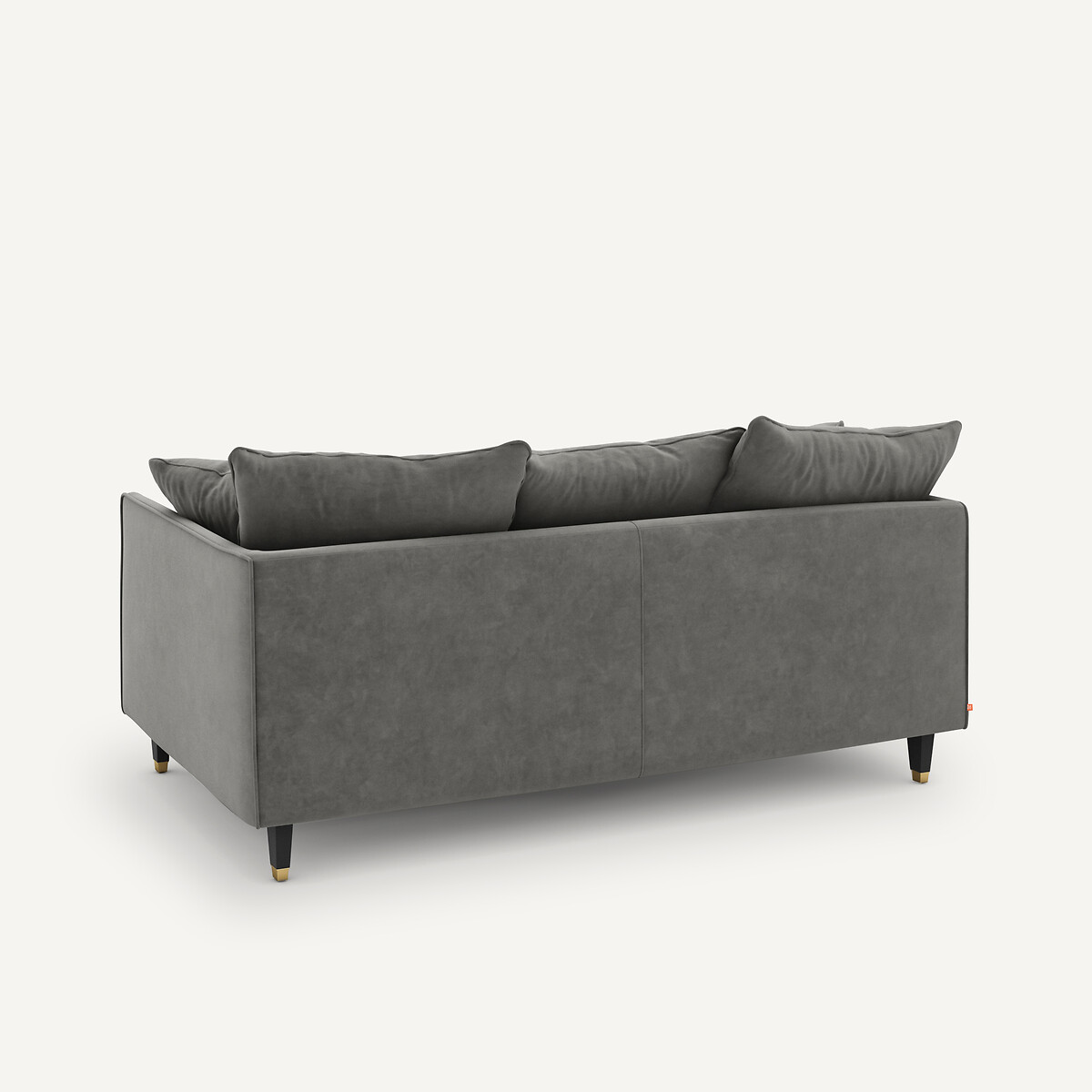 AM.PM<br>Sofá compacto, veludo, Lazare