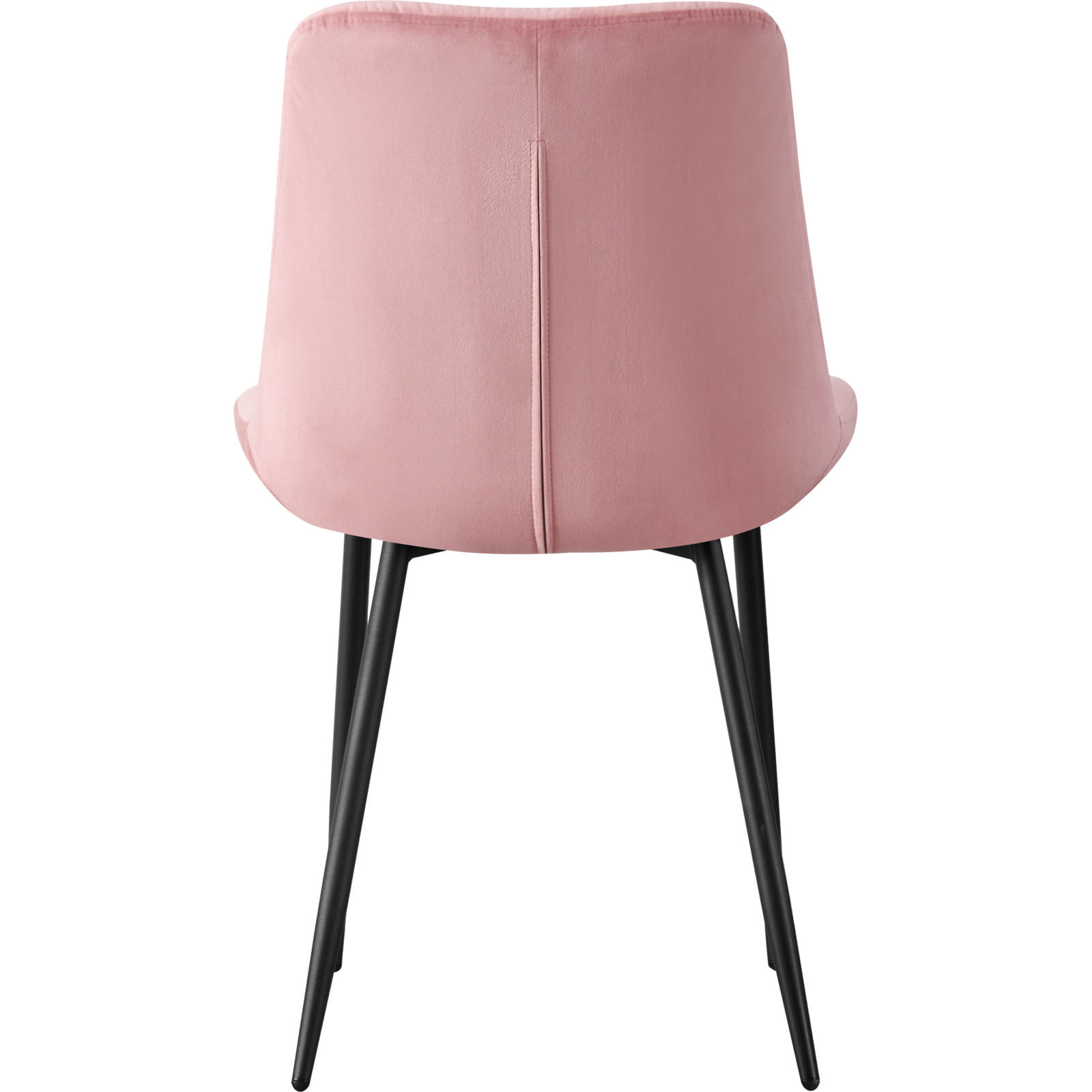 Polsterstuhl Roman Samtvelours rose