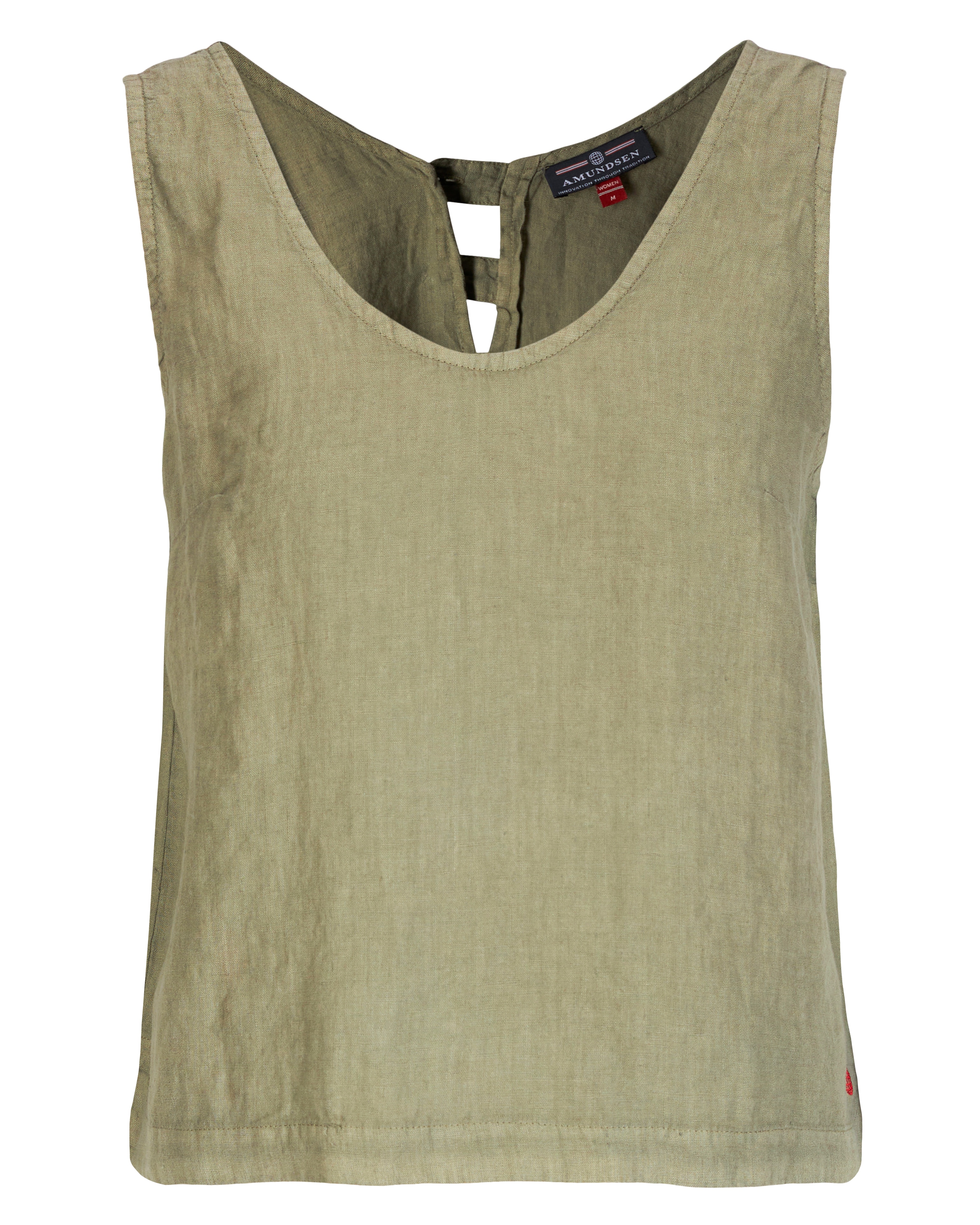 Amundsen Sports Safari Linen Top Womens<br>Lett og luftig lintopp!