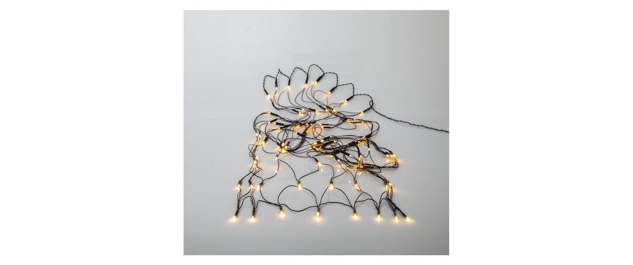 LED-Lichternetz Dura String, 80 LED, 150 cmLichternetz mit Batteriebetrieb