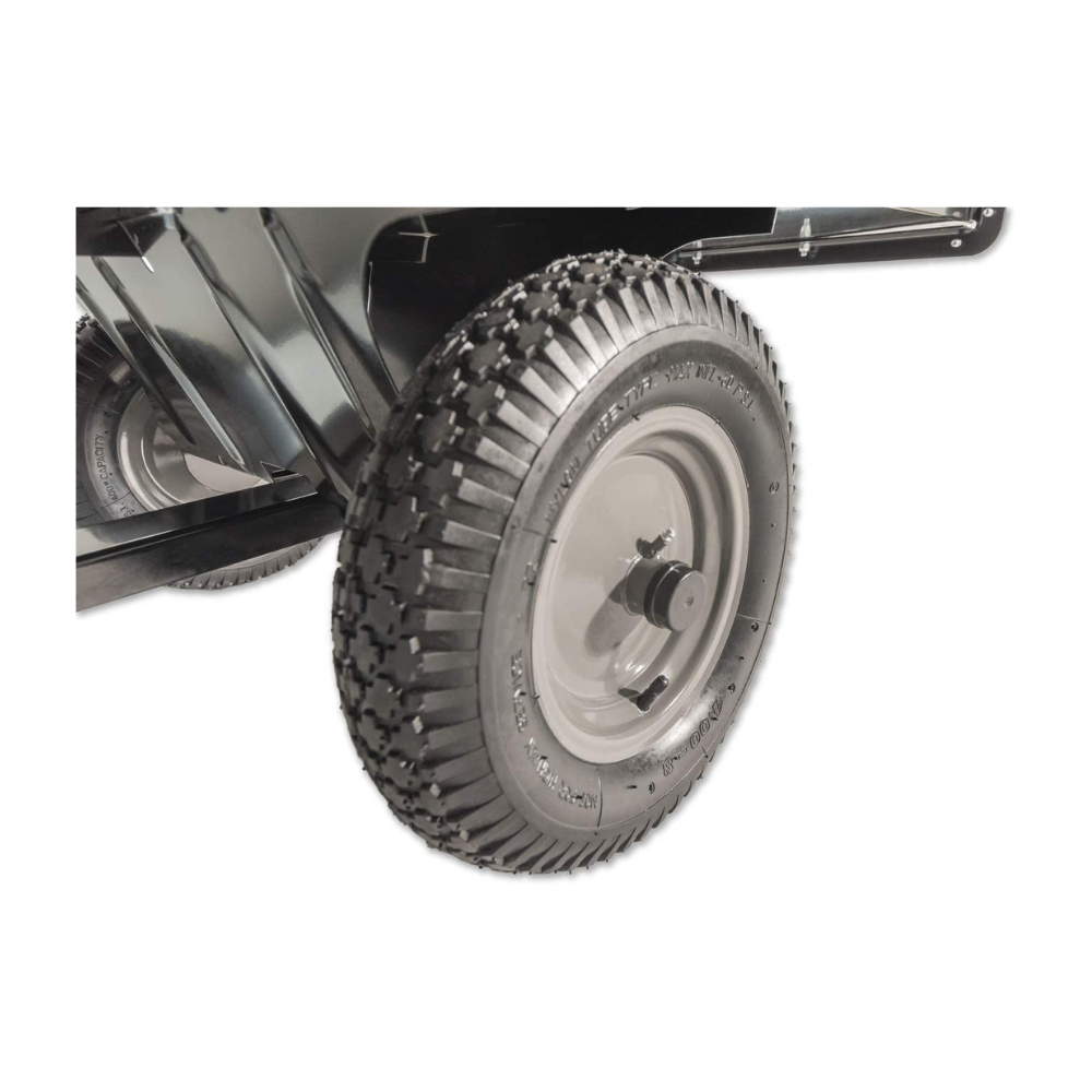 Agro-Fab Utility Tow derrière le chariot à benne basculante en acier, capacité de 750 livres
