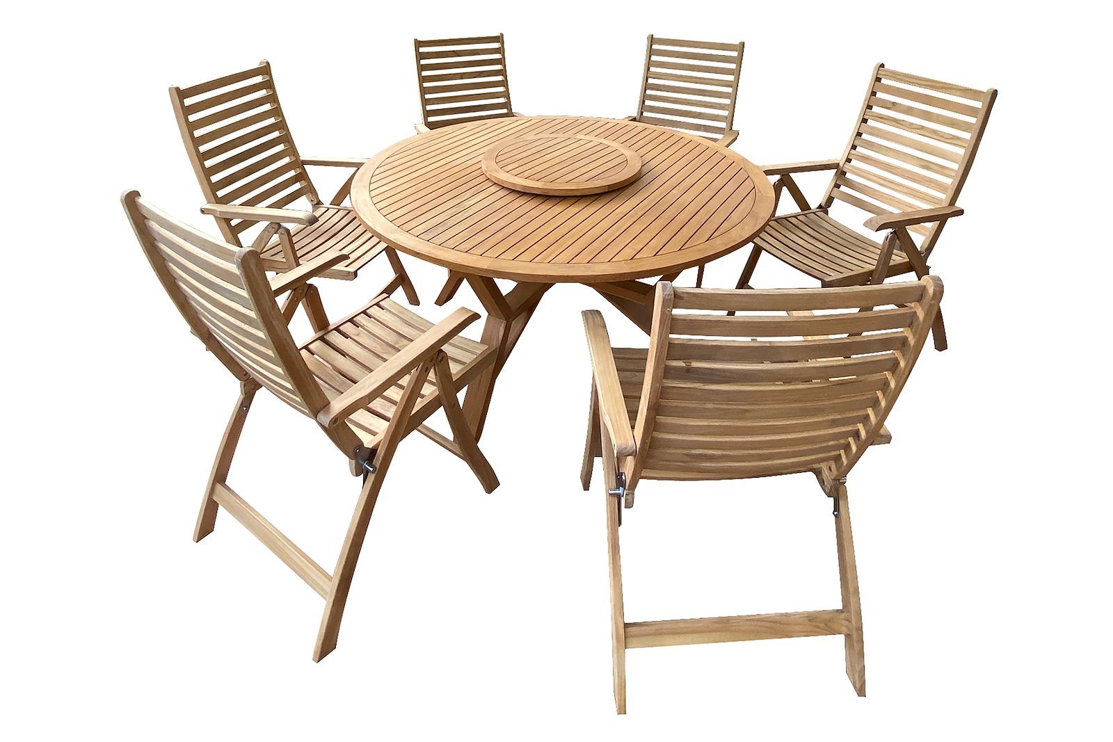 Snurreplate for Portefino bord Heltre teak