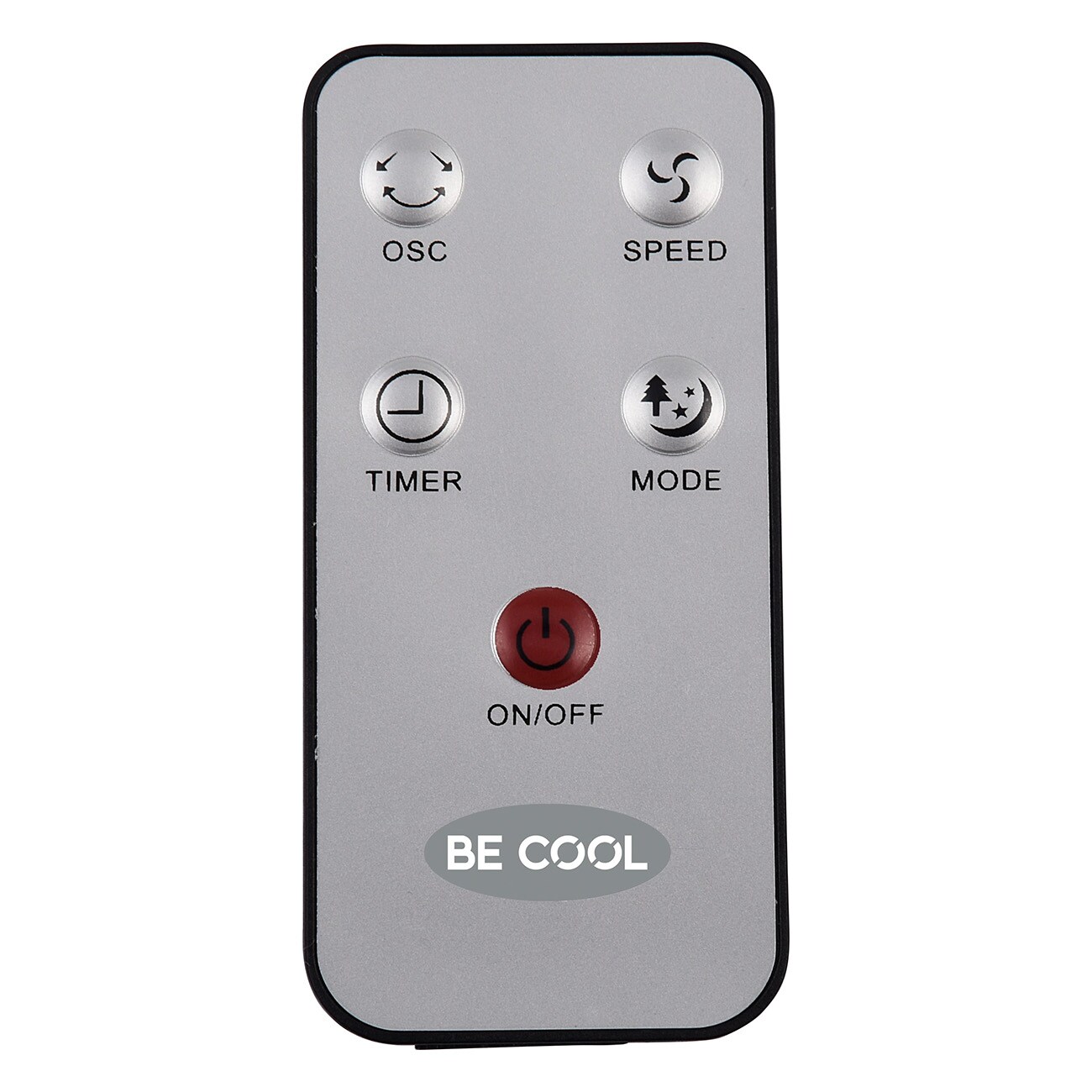 Be Cool BC78TU2205F silber Standventilator