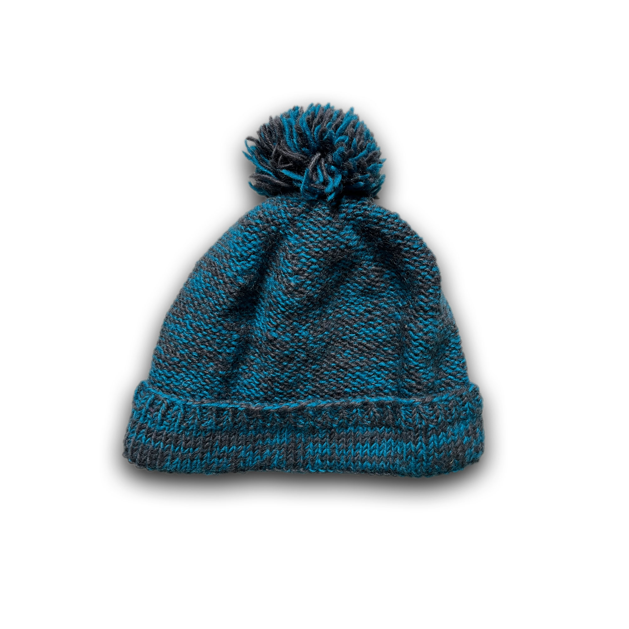 Bommelmütze blau-grau günstig bestellen
