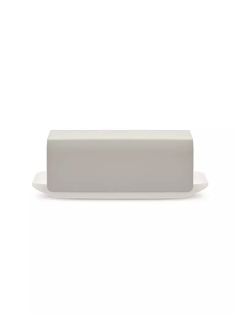 ALESSI Butterdose Mattina 9,5cm Warmgrau hellgrau