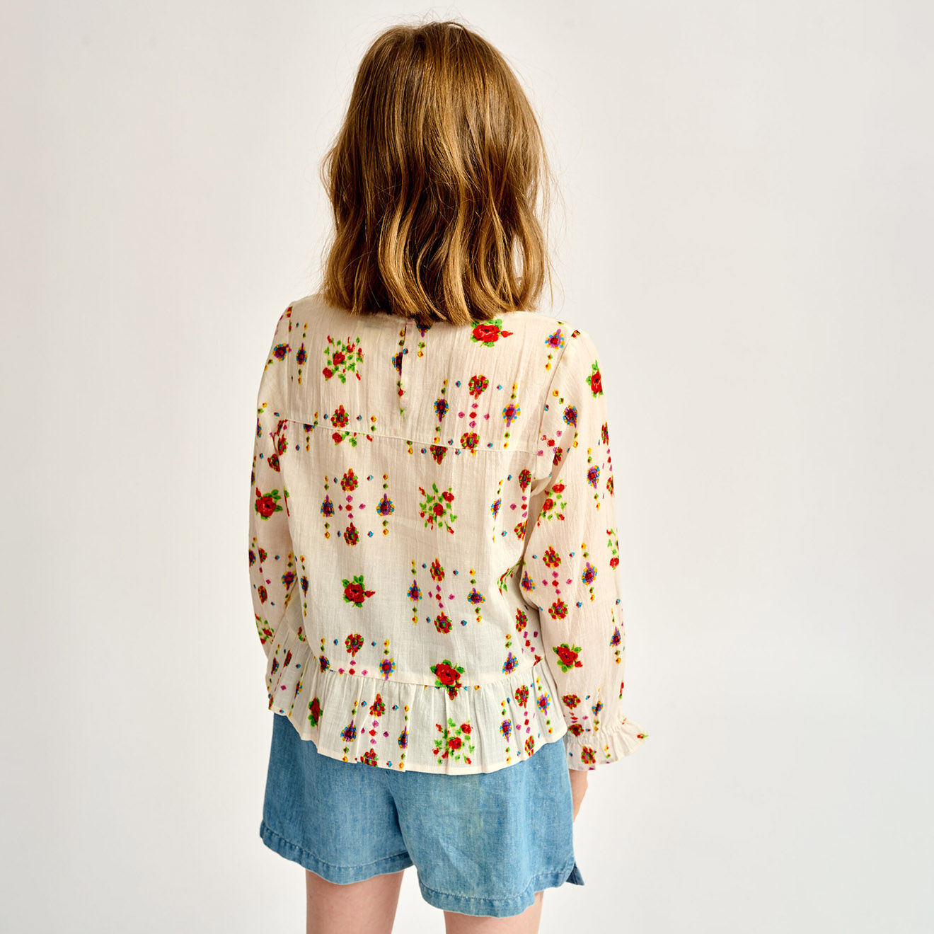 Bellerose Blouse Hyper imprimée écru/ulticolore