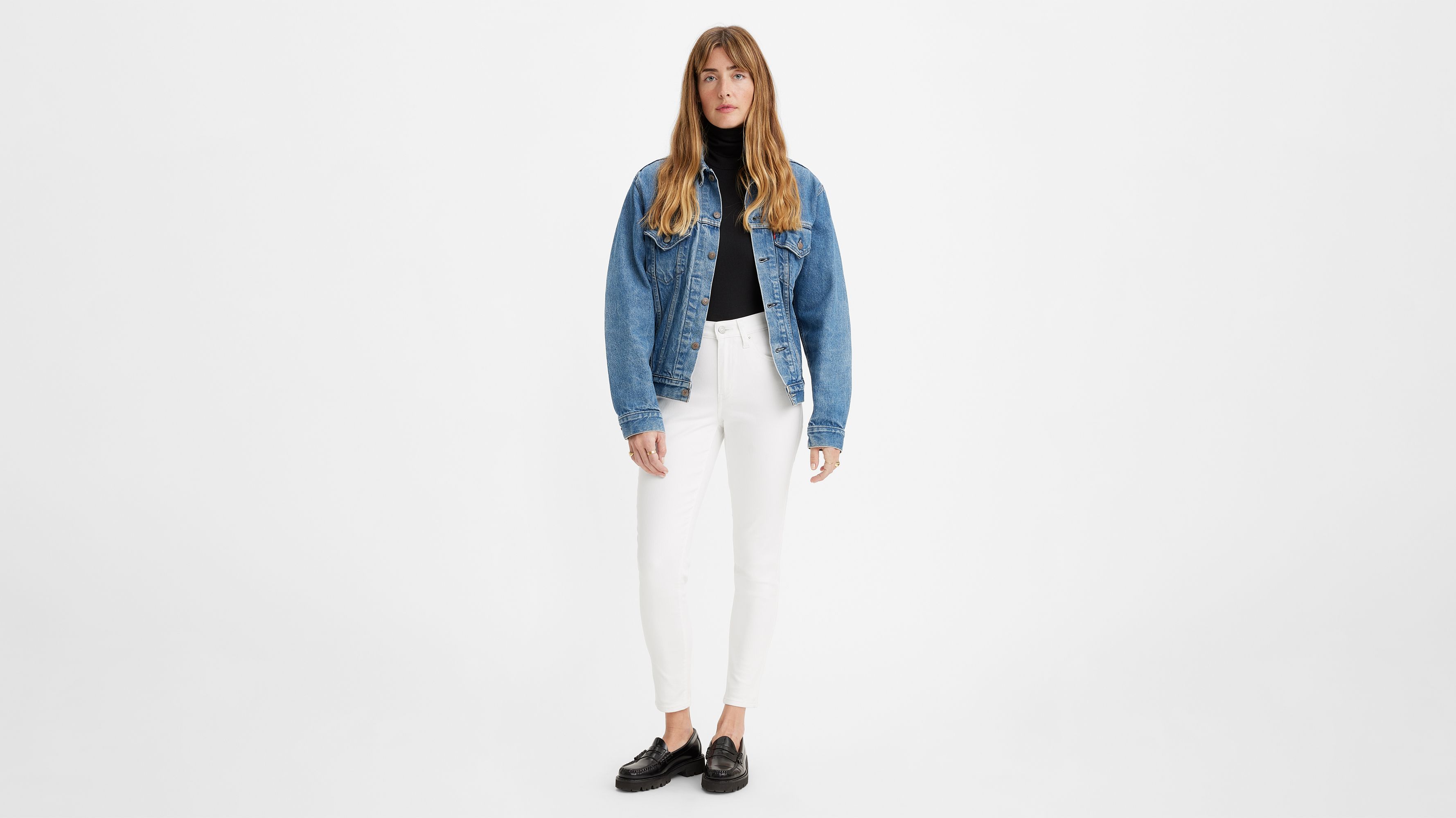 Jean 721™ Taille Haute Skinny - Soft Clean White - Blanc