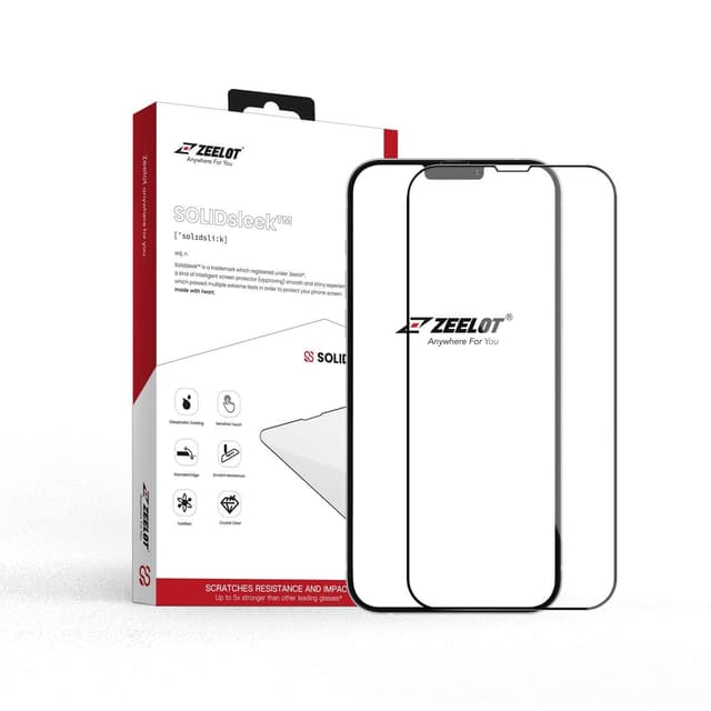 SolidSleek Retina Clear iPhone 13 Mini / Med installationskit