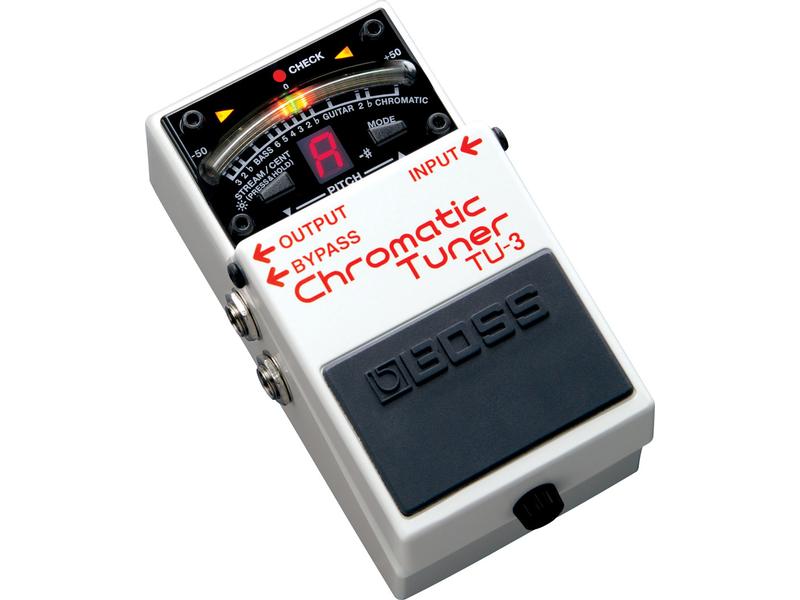 BOSS Pedal TU-3 Unverwüstlicher Tuner im beliebten Bodentreter-Format