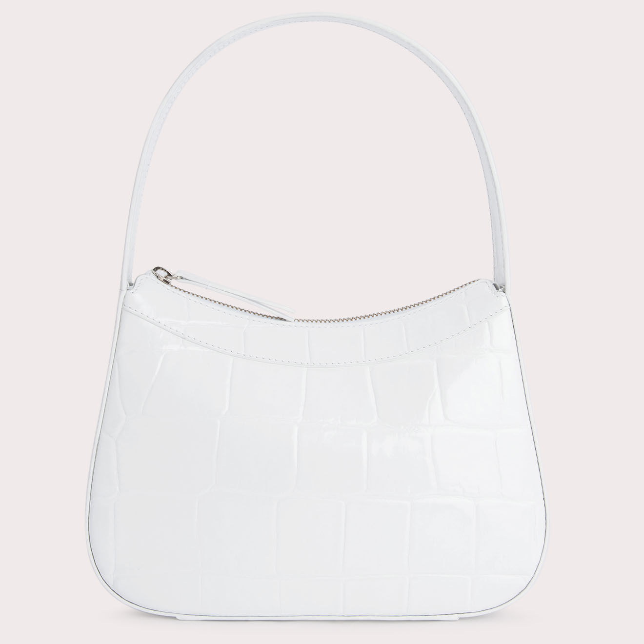 By Far Sac à main en Cuir Kiki blanc -  17x24x8 cm