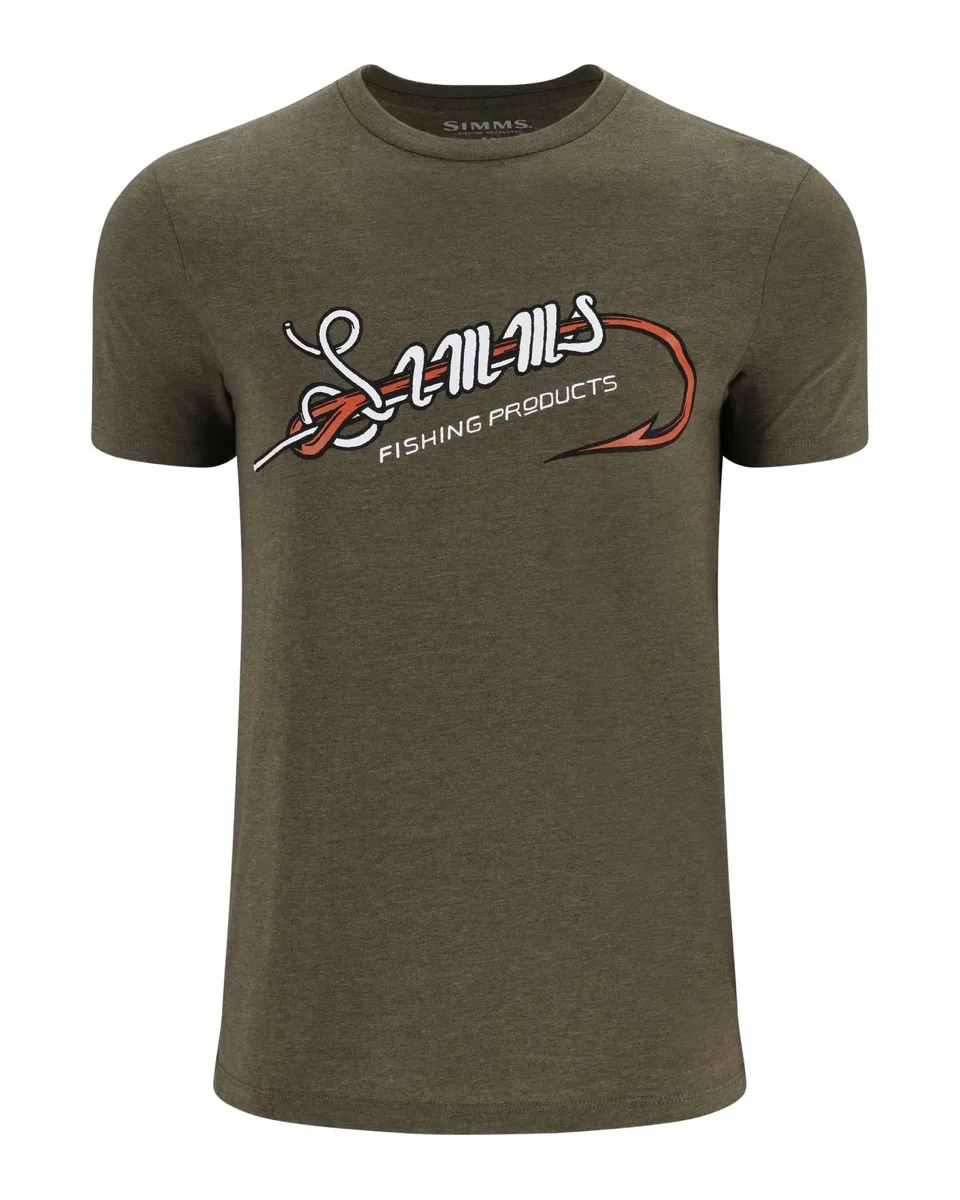 Simms Simms Hook & Loop T-Shirt Military Heather