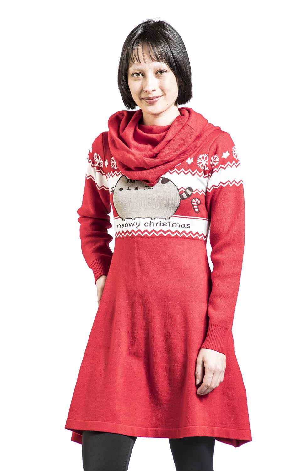 Noël | Pusheen Robe mi-longue