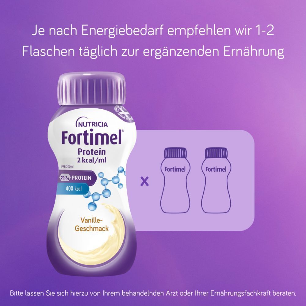 Fortimel Protein 2 kcal Mischkarton Trinknahrung