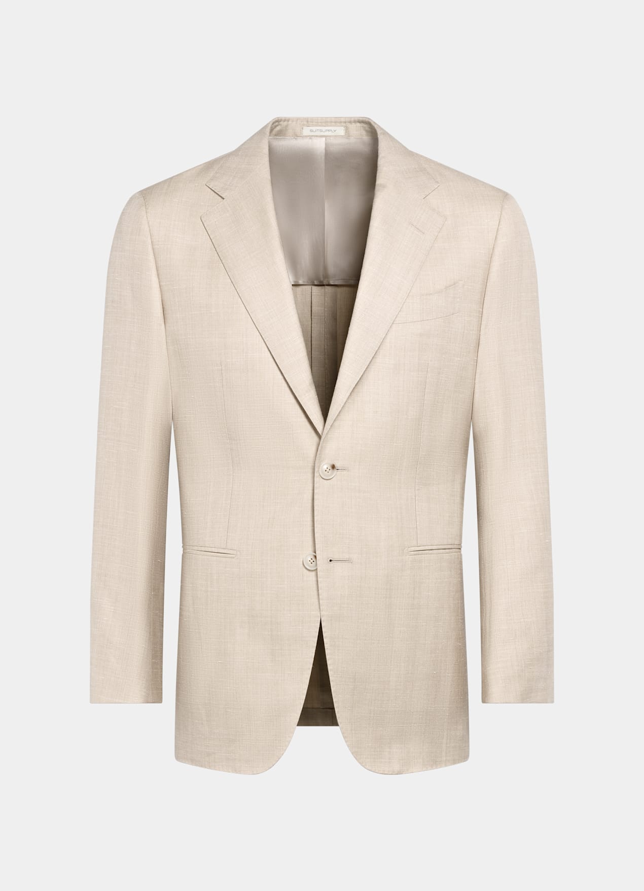 Costume Havana coupe Tailored sable à chevrons