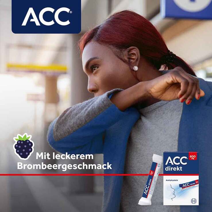 ACC direkt 600 mg Pulver zum Einnehmen im Beutel, 20 St