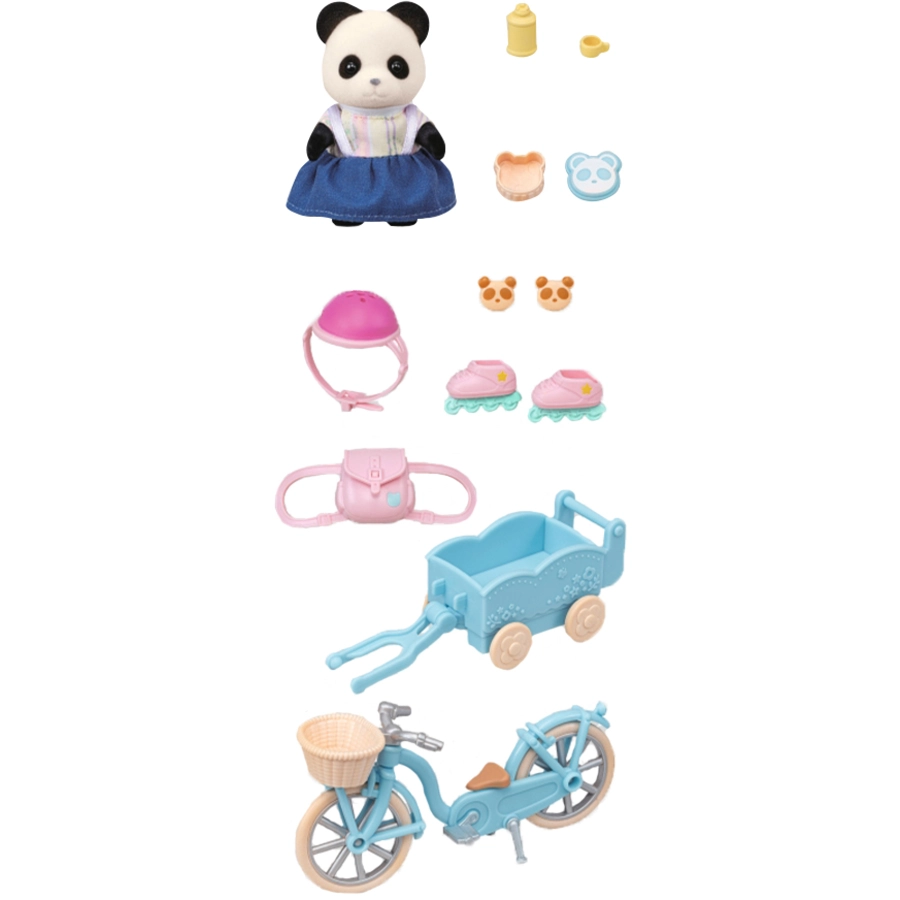 Sylvanian Families® Fahrrad- und Rollschuhe Spielset mit Figur