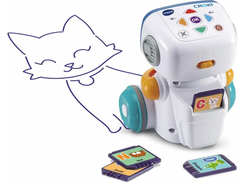 Vtech Croki, mon robot artiste -FR- Mit dem niedlichen Roboter codieren, zeichnen und lernen