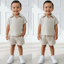 Calm days boys set - beige