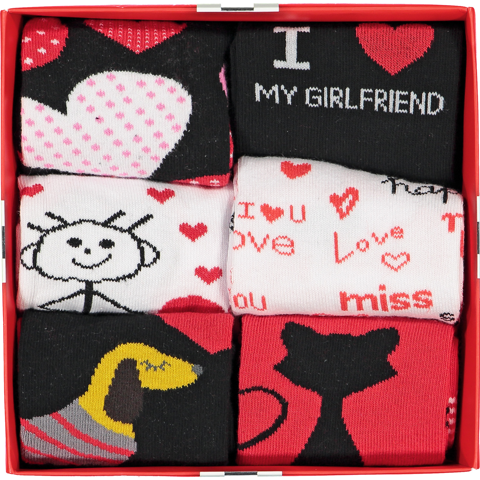 Herren-Socken in Geschenkbox
