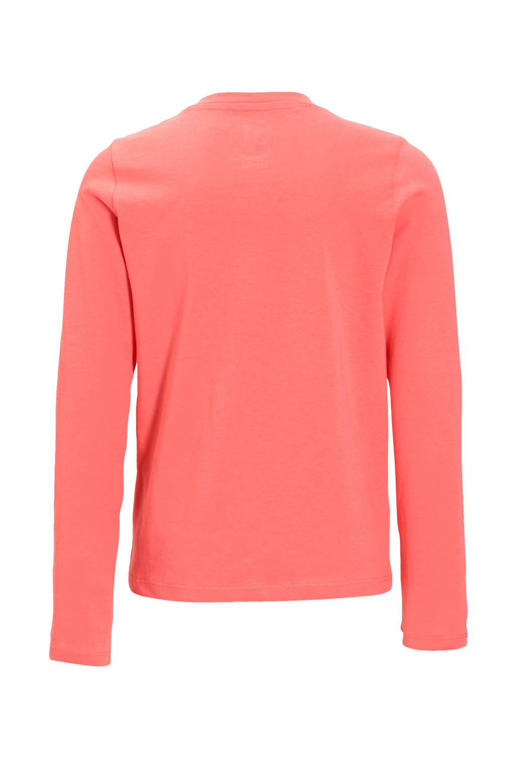 anytime longsleeve met printopdruk roze