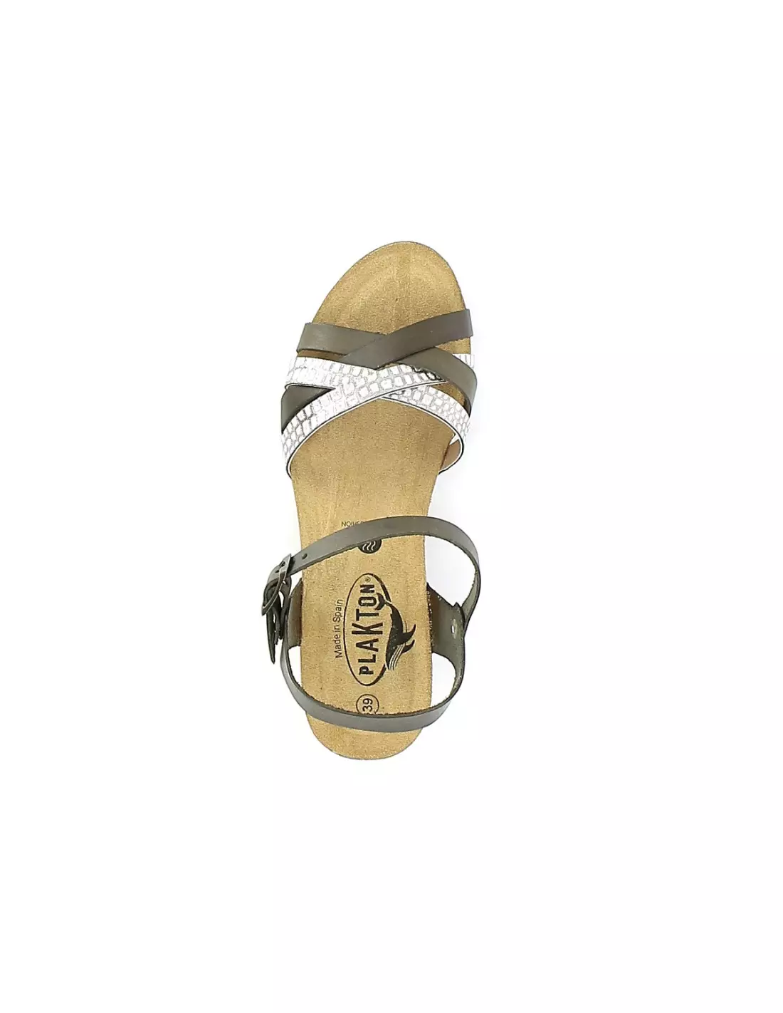 PLAKTON BROTTON - Sandales & nu-pieds Muscoglittercoco