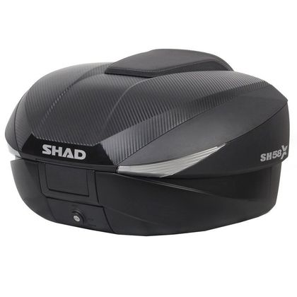 Top case Shad SH 58X EXPANDABLE CARBON Universel - Noir
