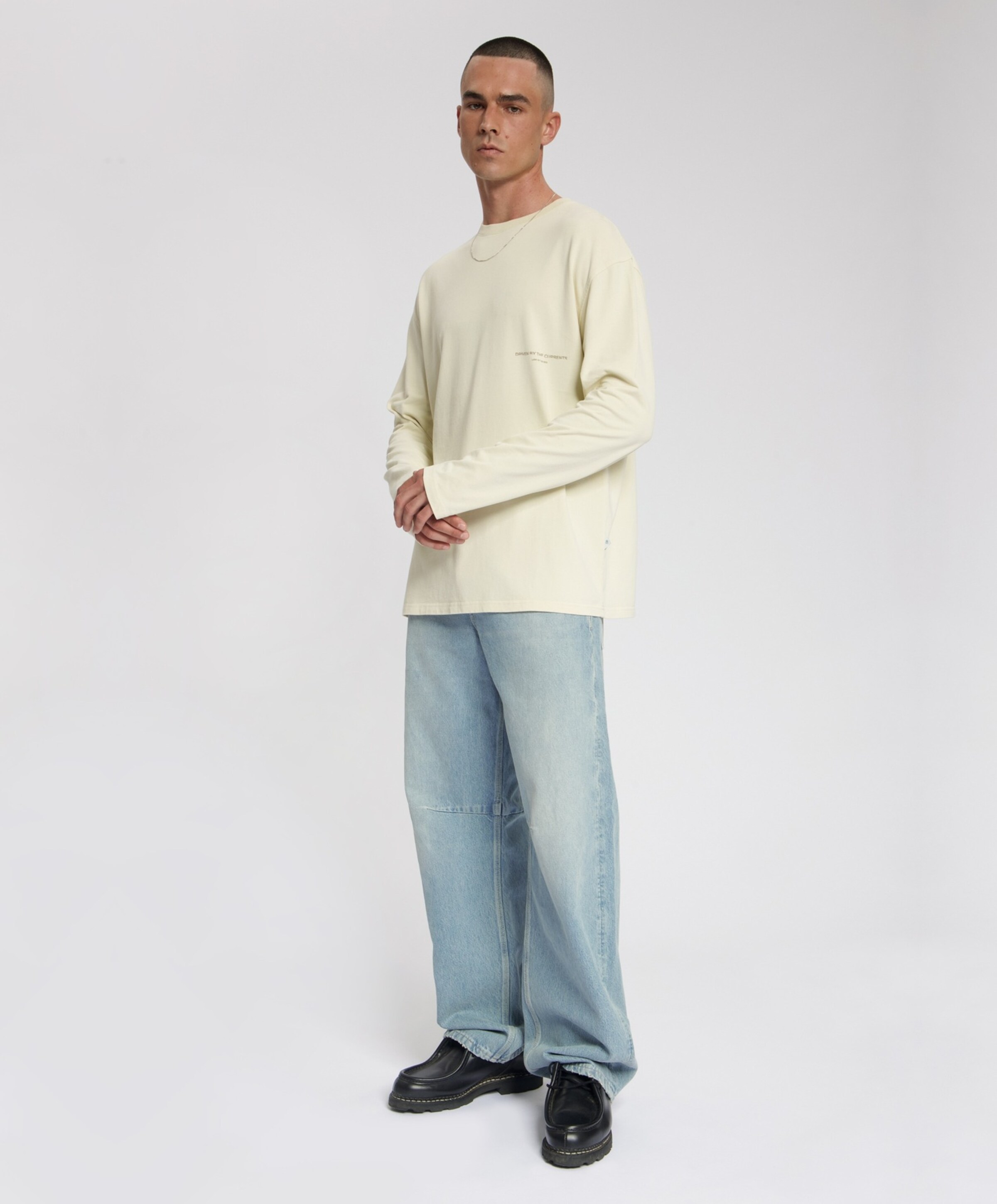 Law of the Sea Heren longsleeve beige