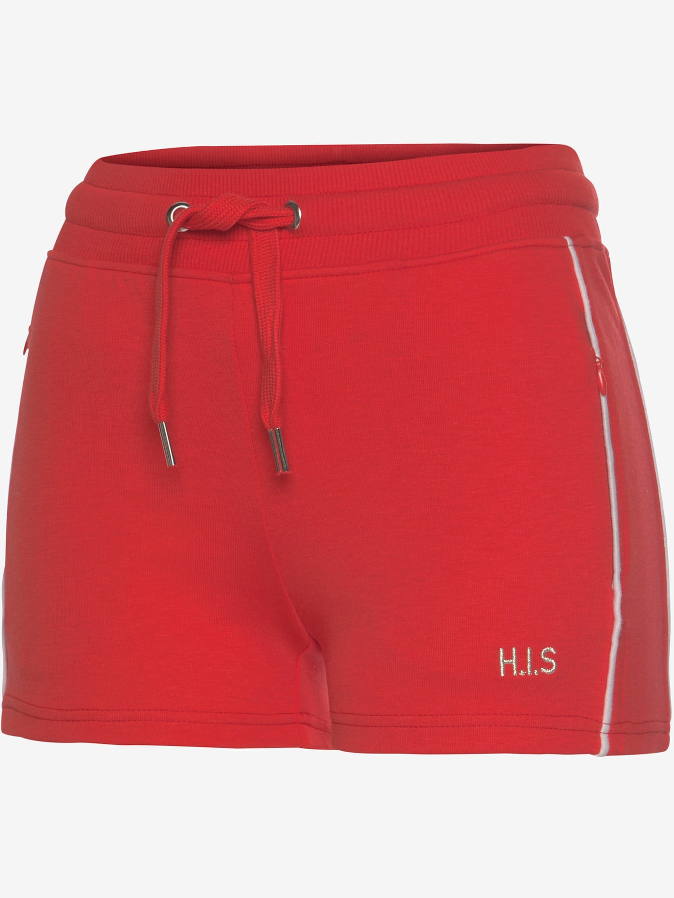 Shorts short avec passepoil contrasté