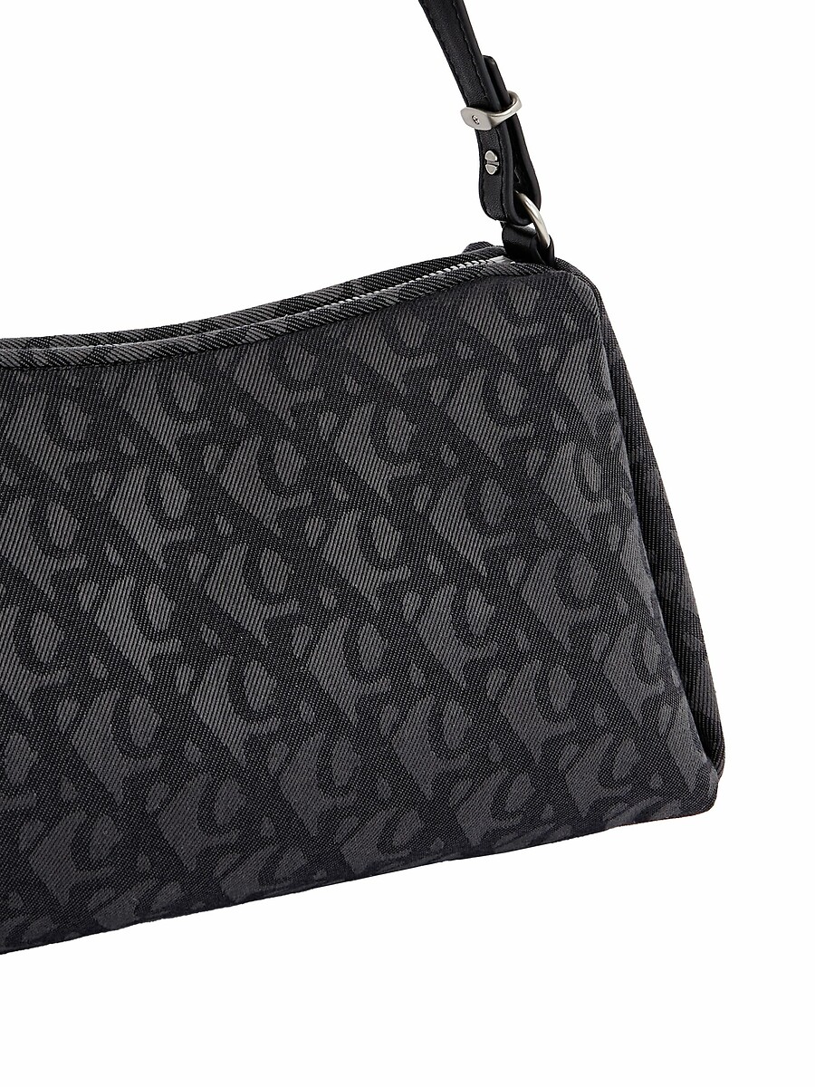 CALVIN KLEIN<br>Bolsa de ombro com alça e monograma