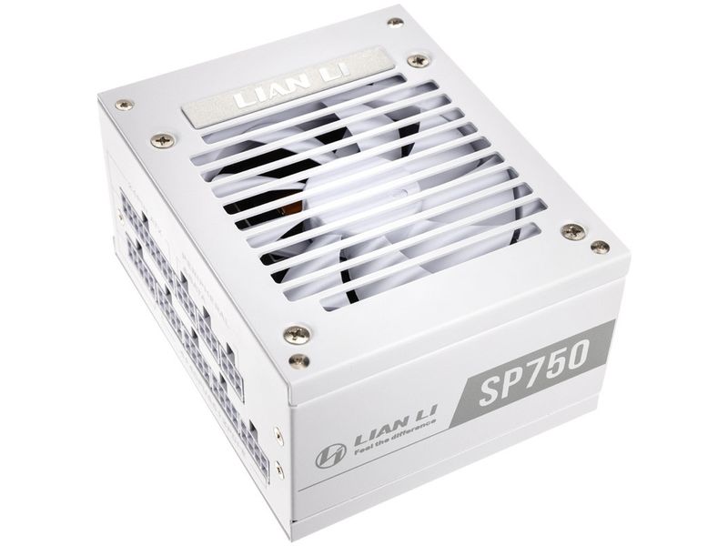 Lian Li Netzteil SFX SP750W Weiss Leistungsstarkes SFX-Netzteil mit 750 Watt