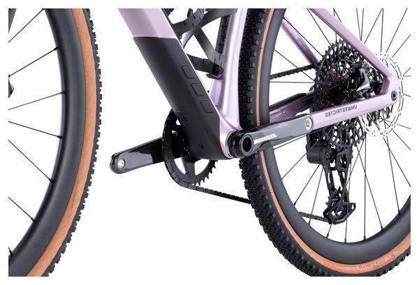 Vélo de Gravel BMC URS 01 LT One Sram Force eTap AXS / GX Eagle AXS 12V 700 mm Violet Pearl 2024