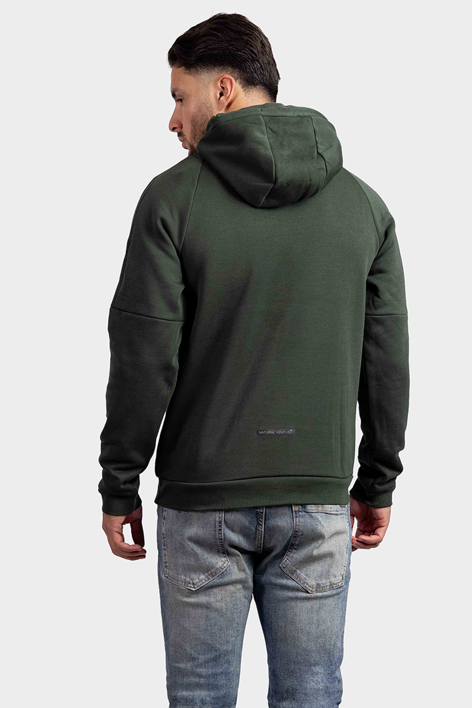 EA7 Emporio Armani Ventus7 Hoodie Heren Groen