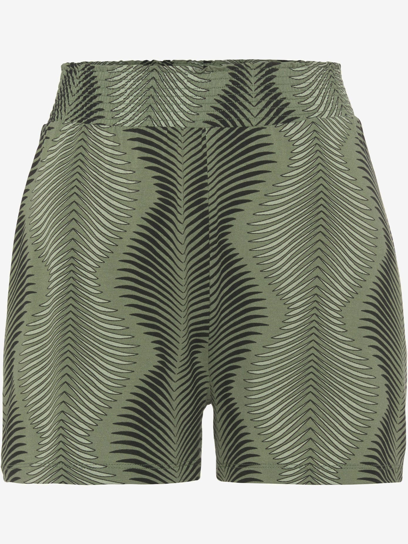 Short de pyjama short avec imprimé palmiers graphique
