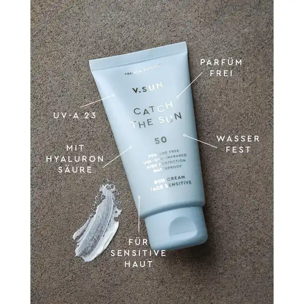Sun Cream Face sensitiv LSF 50