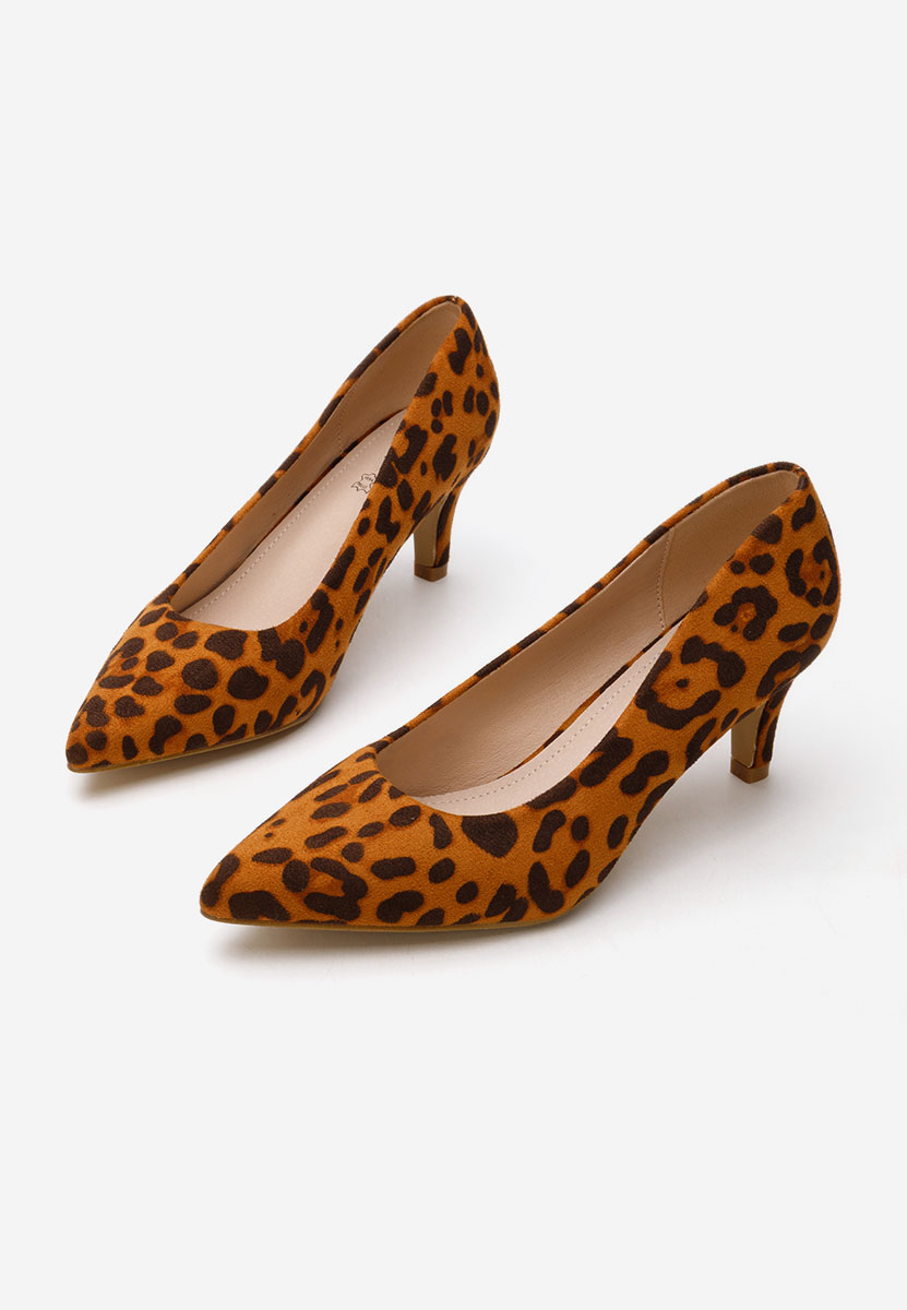 Chaussures à petit talon leopard Corvina V3