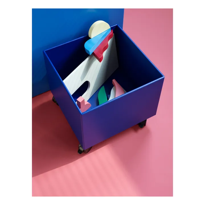 Montana Furniture Coffre de rangement Playbox pour enfant | Bleu roi